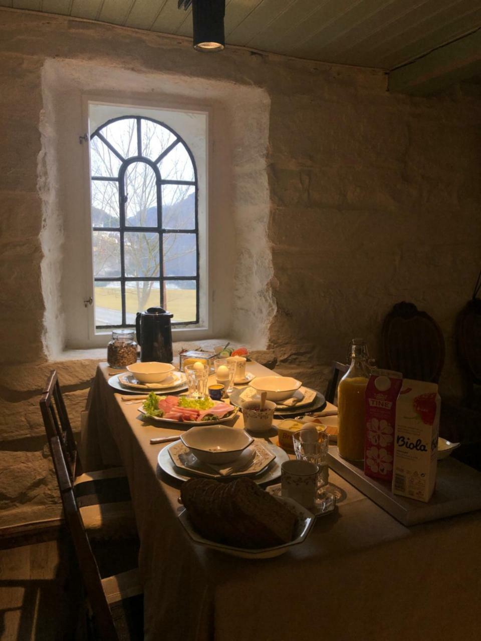 Gronset Skysstasjon Bed & Breakfast Vinjeora Dış mekan fotoğraf